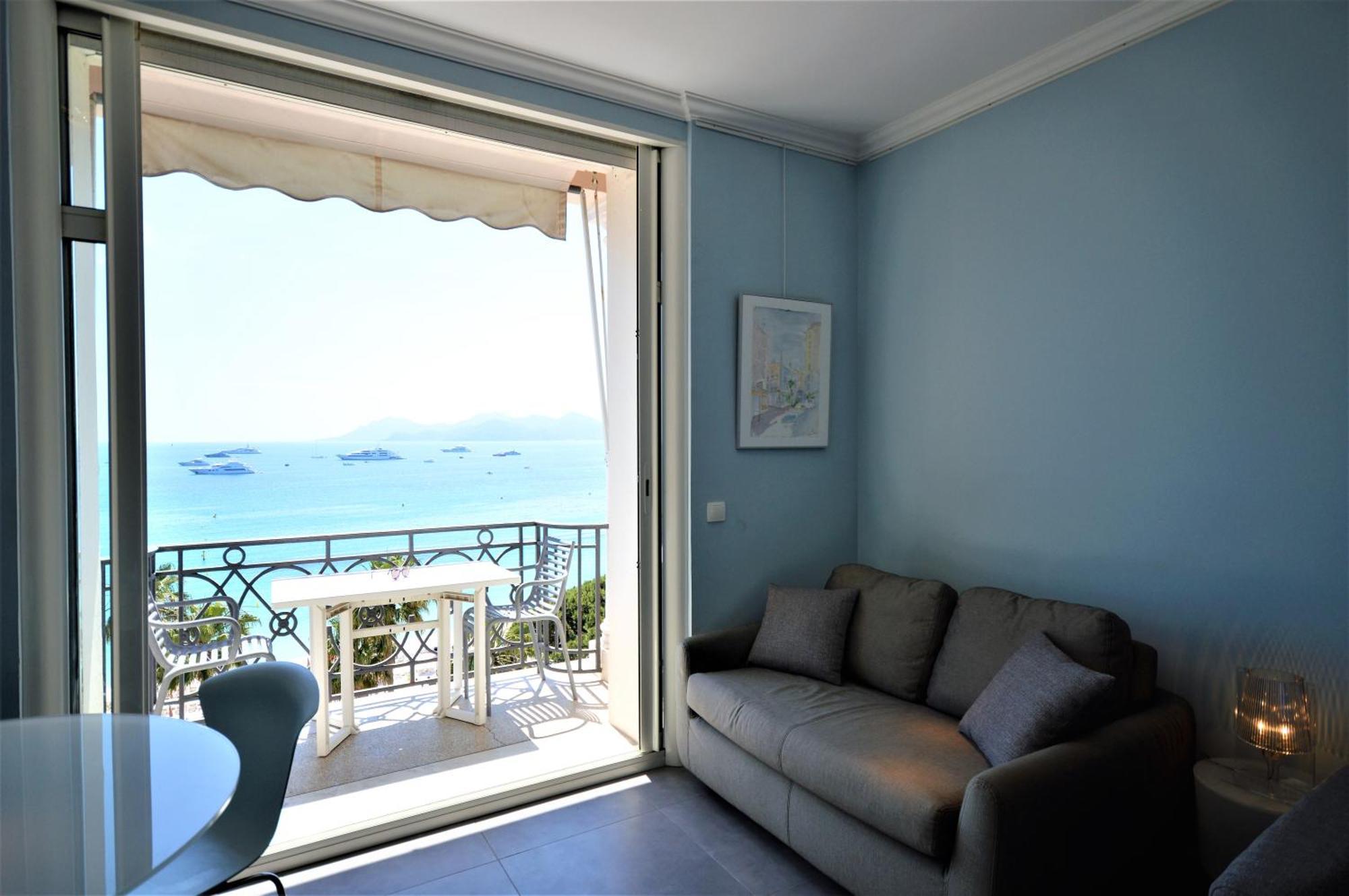 Palais Miramar - Suite Blue Room - Vue Mer -Croisette Emplacement Unique - 20M Plage - Wifi - Clim Канны Экстерьер фото